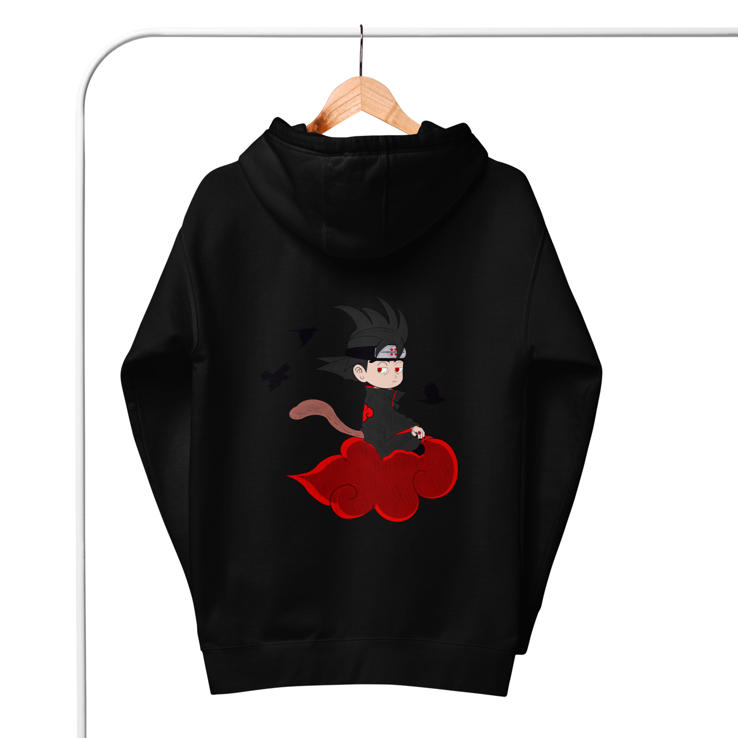 Sudadera unisex negra Gokuchi