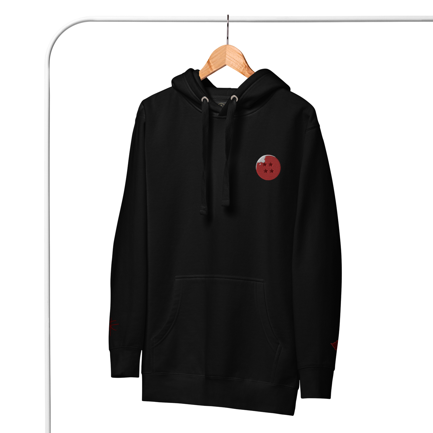 Sudadera unisex negra Gokuchi