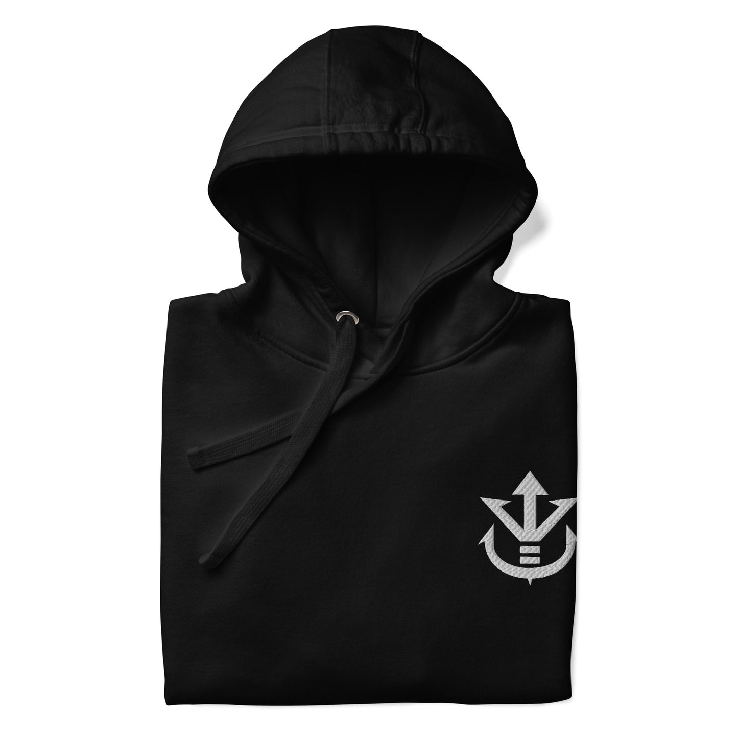 Embroidery Vegeta Black Unisex Hoodie