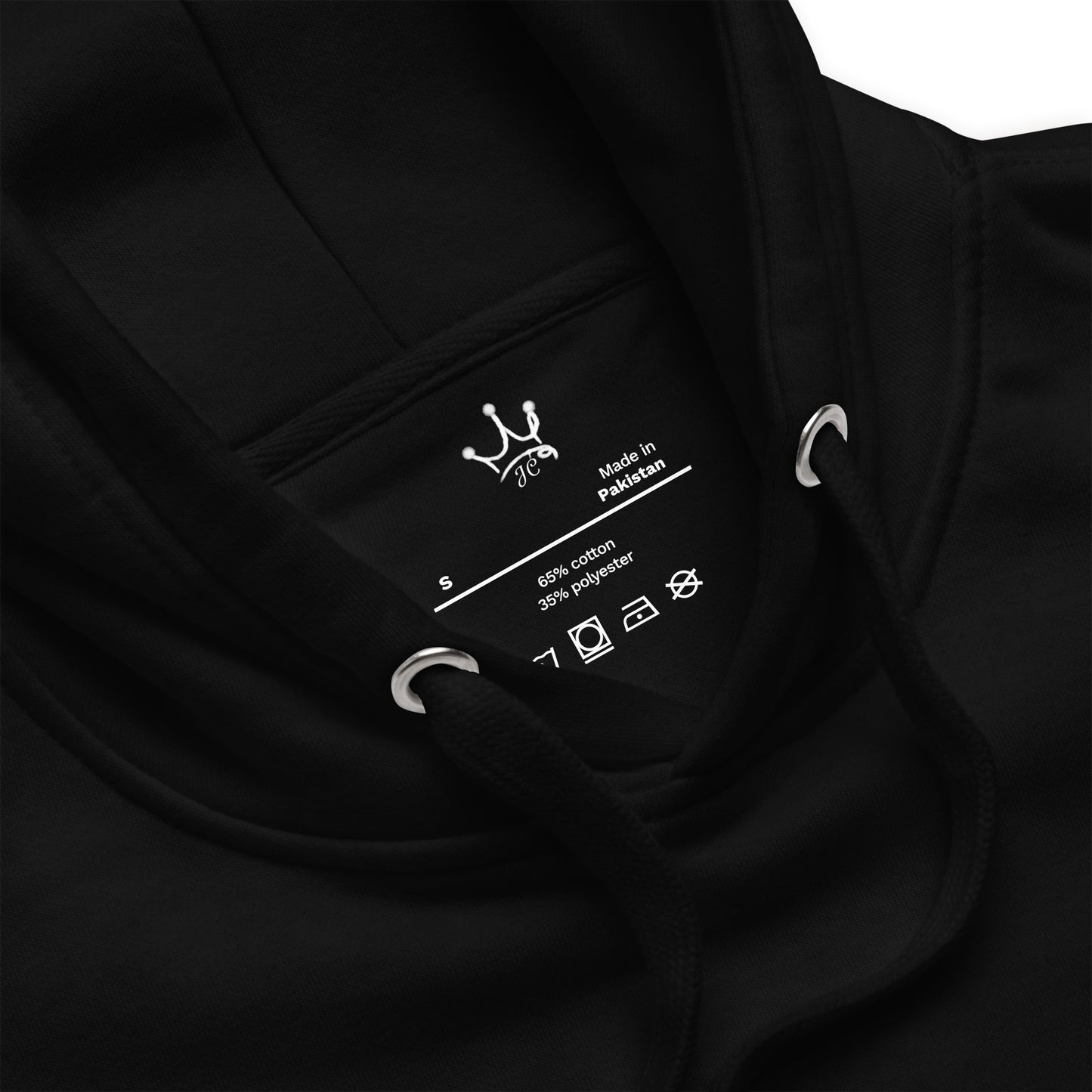 Embroidery Sora & Kairi Black Unisex Hoodie