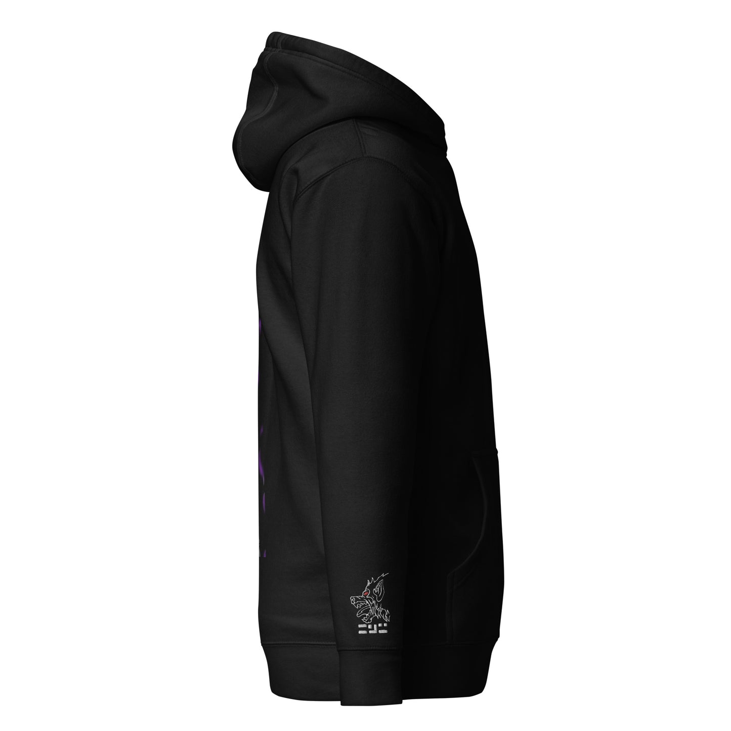 Embroidery Vegeta Black Unisex Hoodie