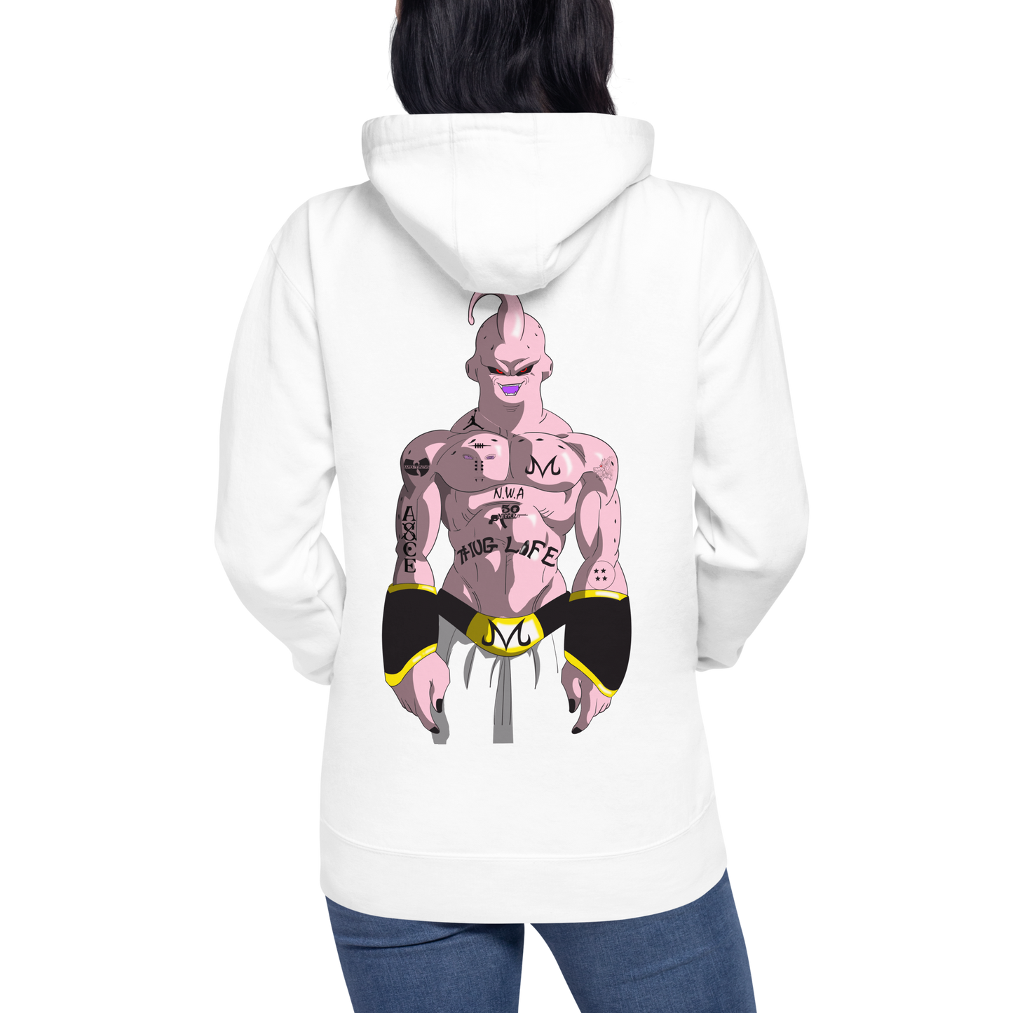 Embroidery Super Buu Unisex Hoodie