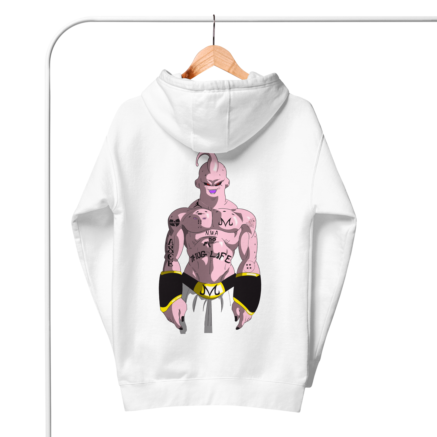 Embroidery Super Buu Unisex Hoodie