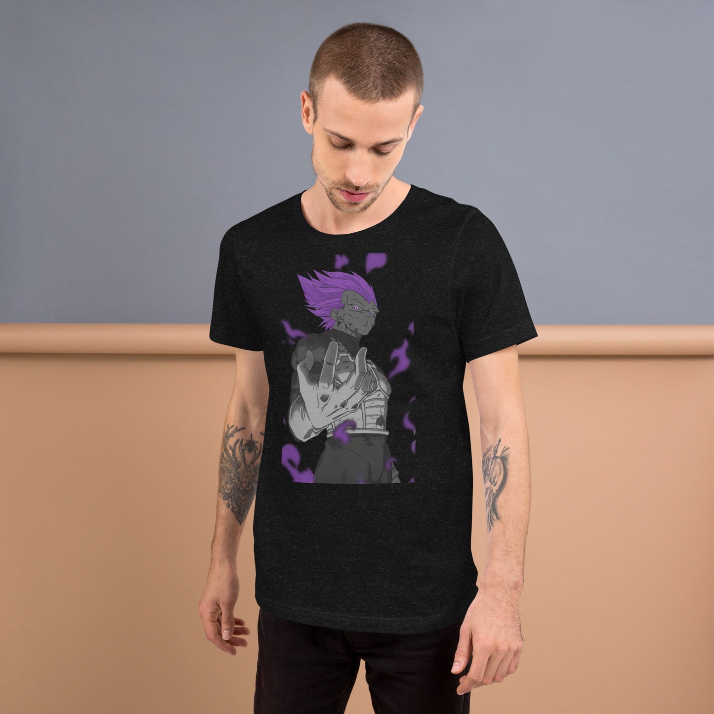 Camiseta unisex con estampado de Vegeta