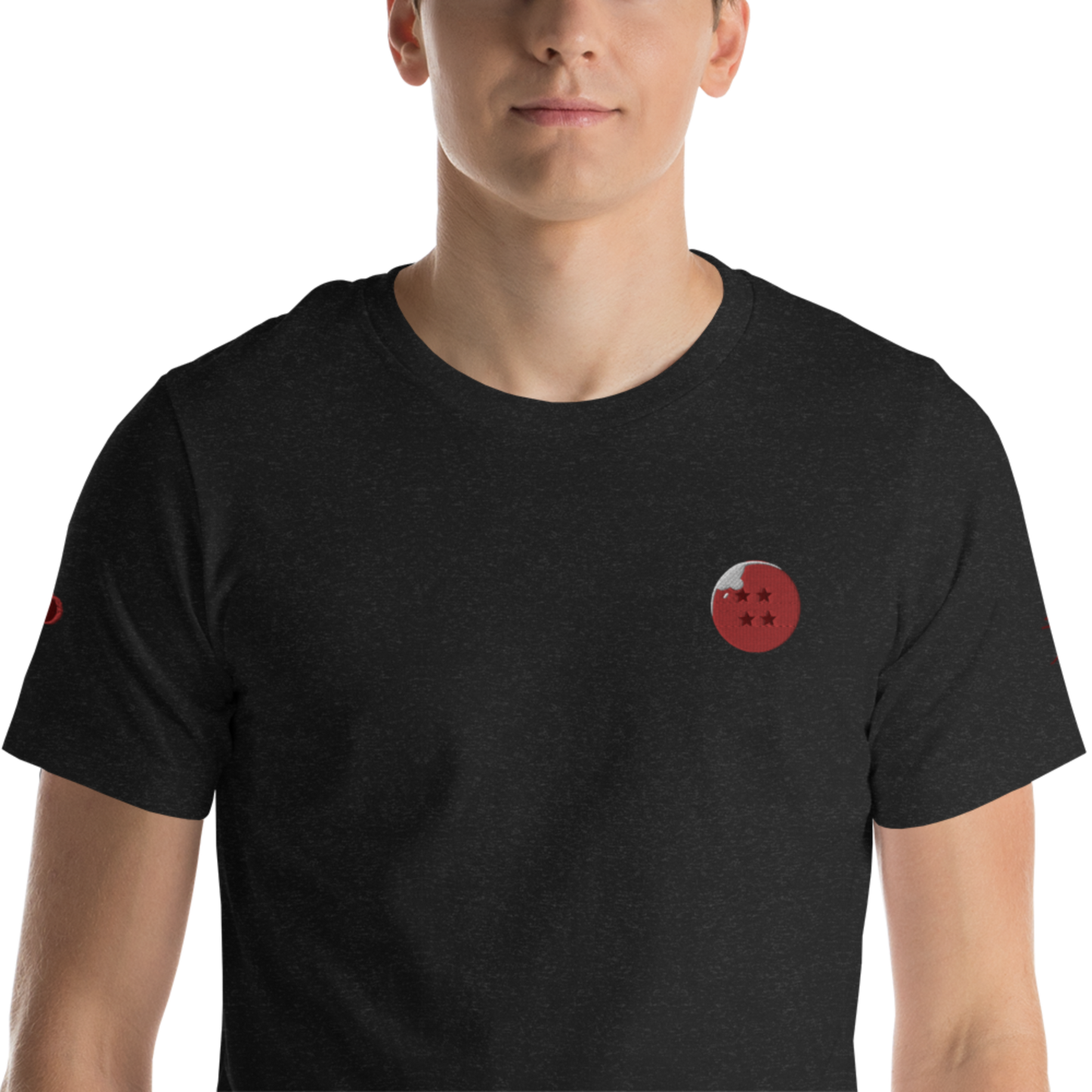 Embroidery Gokuchi Unisex Black t-shirt